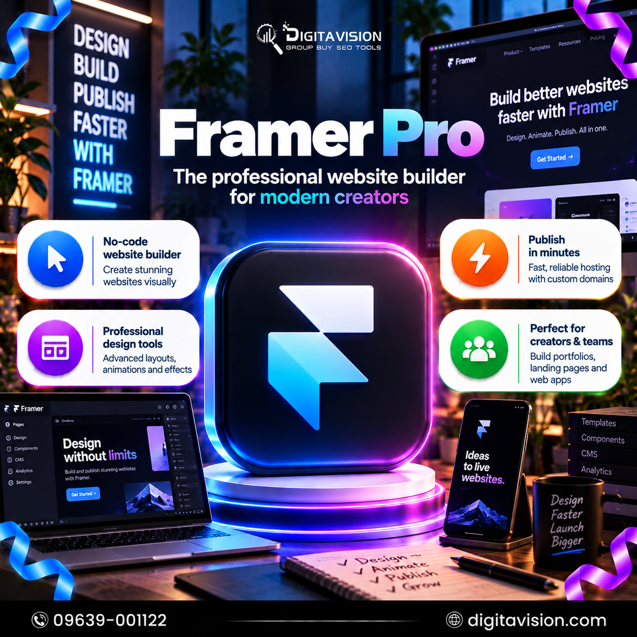 Framer Pro preview