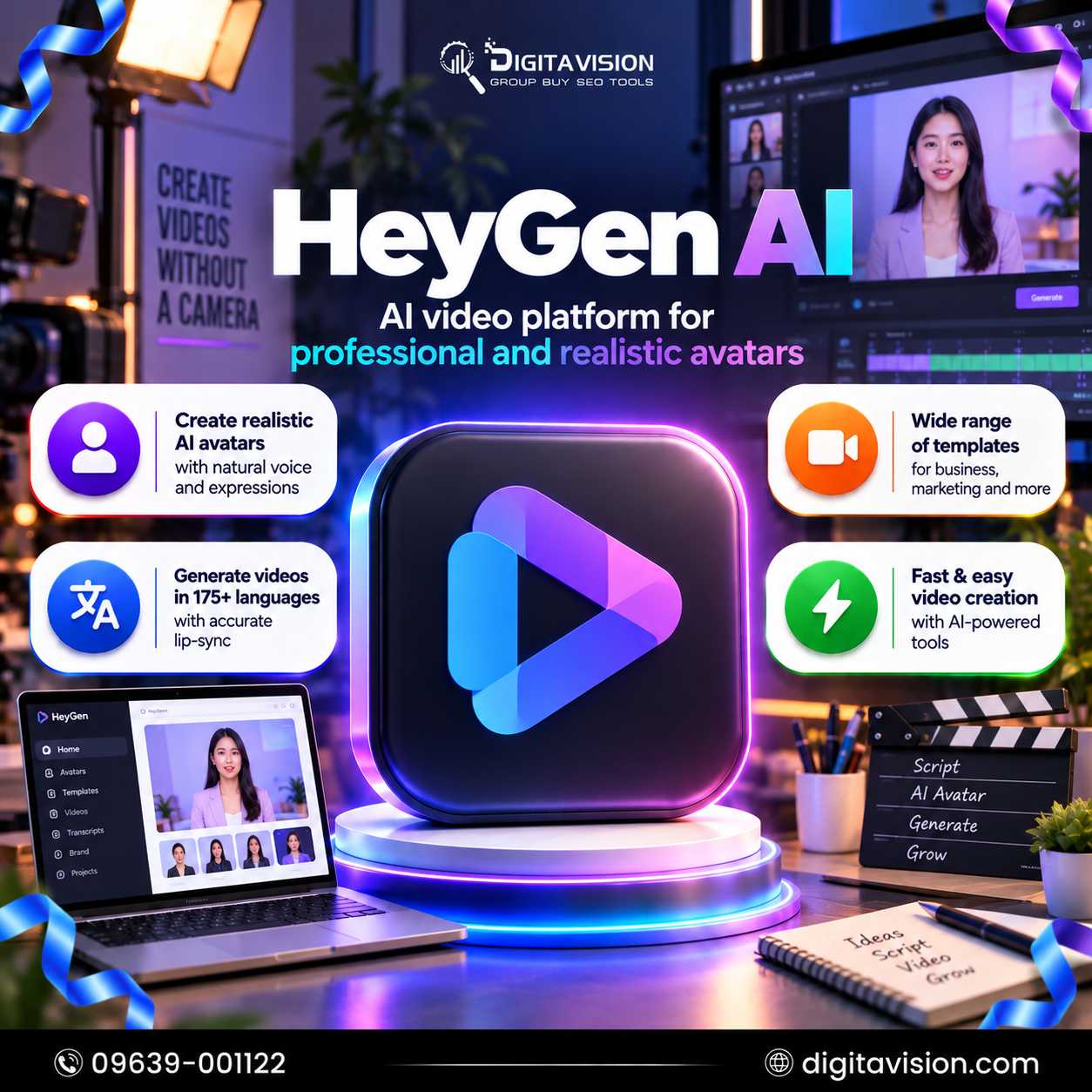 HeyGen Creator preview