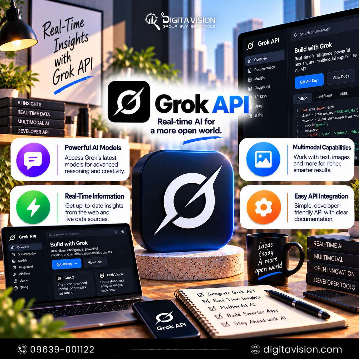 Grok API preview