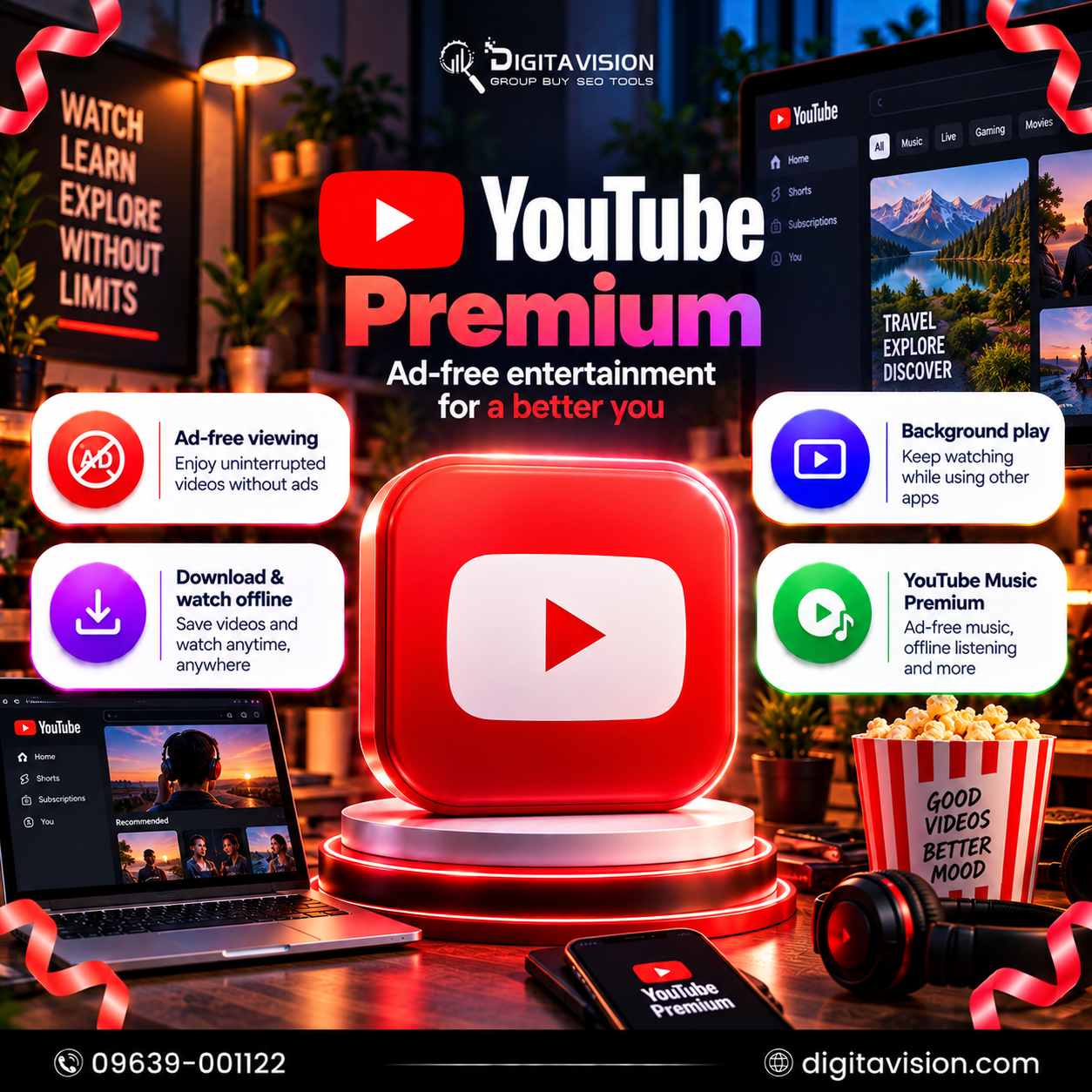YouTube Premium preview